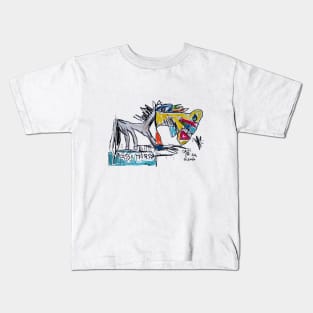 Picasso Horse Kids T-Shirt